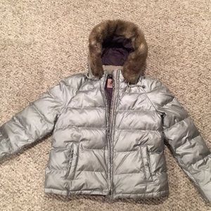 Juicy Couture Silver Winter Coat
